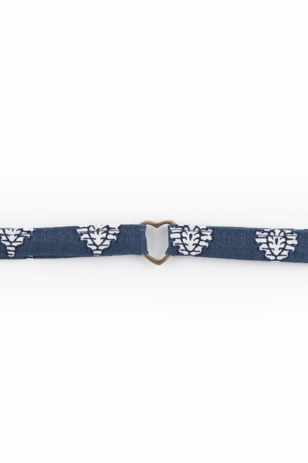 bracelet provencal bleu Tu me fends le coeur