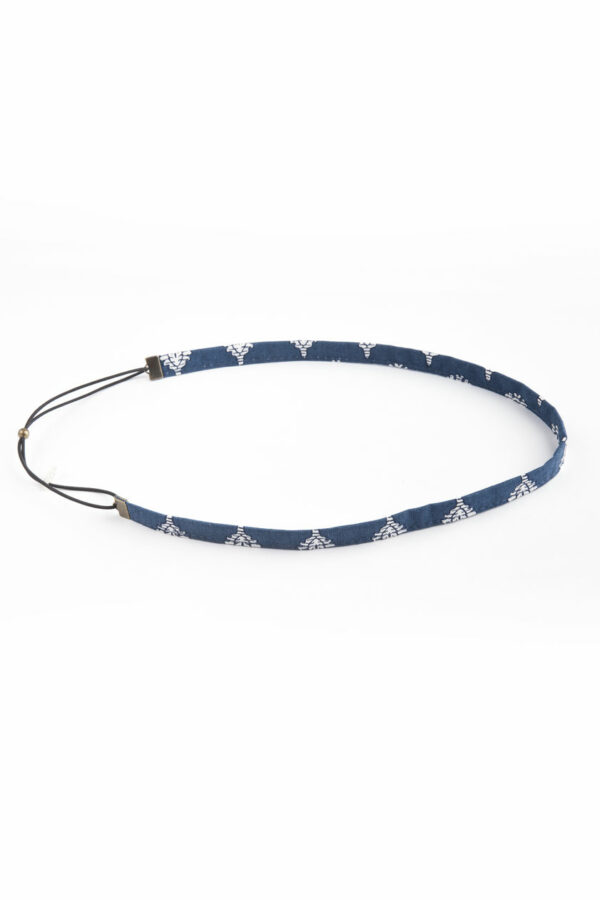 Bandeau cheveux bleu headband L'Eyraguais