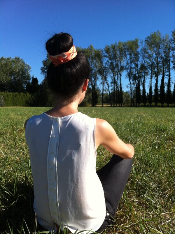 Foulard carré de soie All You Need Is Sud – Image 11
