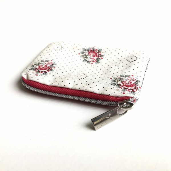 porte monnaie liberty blanc