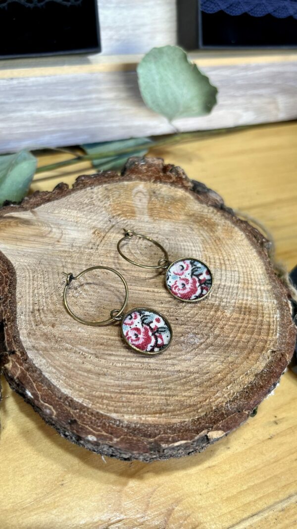 Boucles d’oreilles créoles Mazette – Image 5